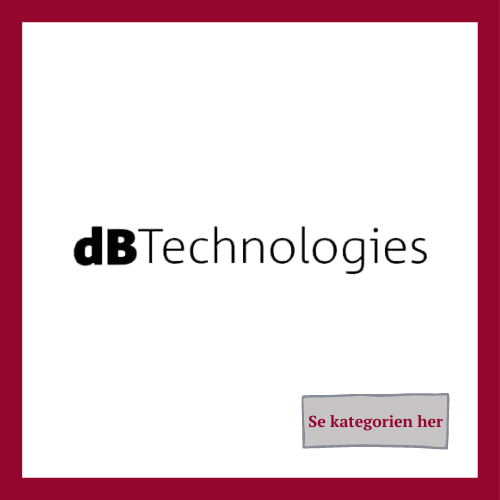 dB Technologies – professionelle PA-systemer