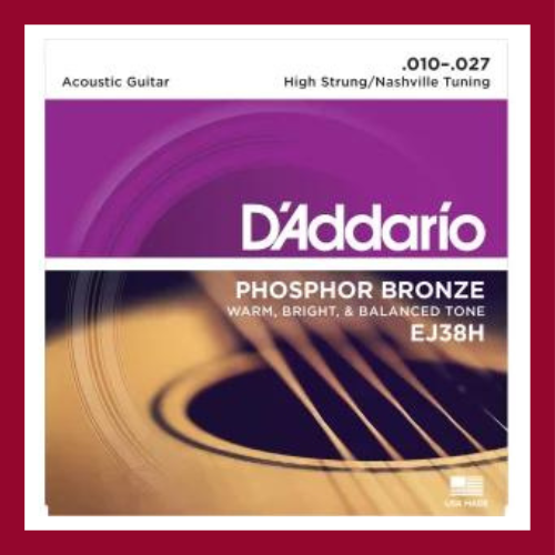 D'Addario EJ36 12-String 80/20 Bronze Akustikgitarrensaiten, Light