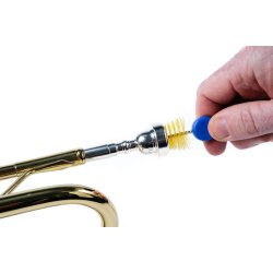 MusicNomad MN760 Premium 2�n 1 Mouthpiece Brush