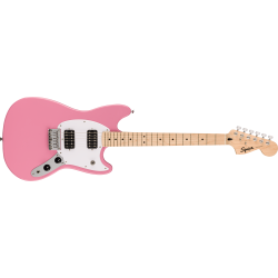 Squier by Fender SQ Bullet Mustang HH Sonic Flash Pink El Guitar