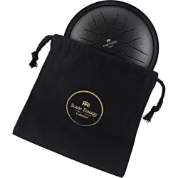 Meinl Sonic Energy SSTD1BK 7" Small Steel Tongue Drum (F-mol, sort) inkl. pose &amp; k�ller 