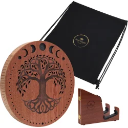 Meinl Sonic Energy RDS10MTOL Regn Disk 12" / 30,5 cm Stream Sound (Moon Phases &amp; Tree Of LIfe) inkl. tilbeh�r