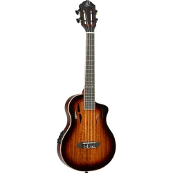 Ortega RTPX-U-ACA TourPlayer Serien Tenor Ukulele m/mikrofon inkl taske (Gloss Burst)