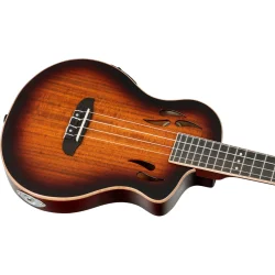 Ortega RTPX-U-ACA TourPlayer Serien Tenor Ukulele m/mikrofon inkl taske (Gloss Burst)