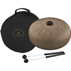 Meinl Sonic Energy STD2VB 12" Steel Tongue Drum (A Akebono, vintage brun) inkl. taske &amp; k�ller