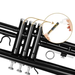 Eastar ETR-380 Bb Standard Begynder Trumpet inkl. kuffert &amp; tilbeh�r (Sort)