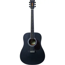 Santana D11 BK Player Serien Western Guitar (sort)