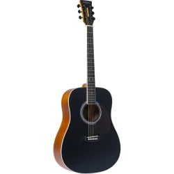 Santana D11 BK Player Serien Western Guitar (sort)