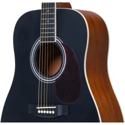Santana D11 BK Player Serien Western Guitar (sort)