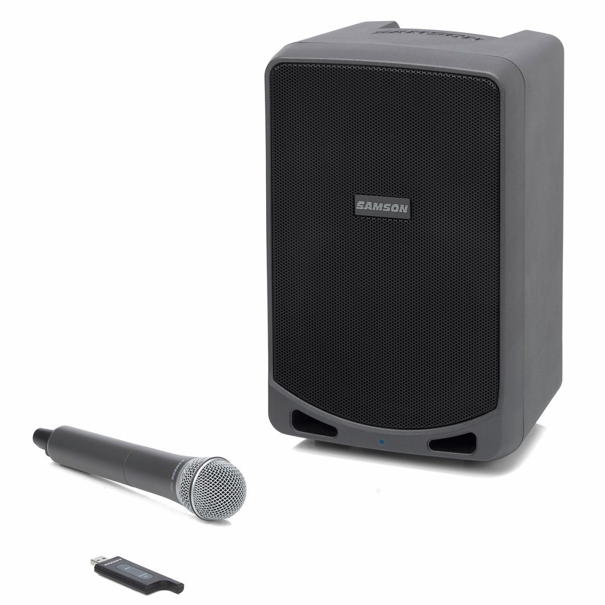 Samson XP106W bærbart PA-system m/trådløs mikrofon - Højttaler Sæt ...