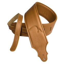 Franklin Strap 10C-CA-N Padded Glove Leather 3� Polstret Handske L�der m/naturlig syning Guitarrem