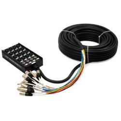 Leem LS-12-100 til 8 mikrofoner D3F/A3M 30 meter 