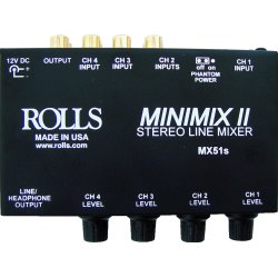 Rolls MX51s 4-kanals mixer