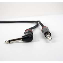 Pulse 6.3 mm Jack - 6.3 mm Jack (vinkel) Instrumentkabel 6 m
