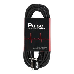 Pulse 6.3 mm Jack - 6.3 mm Jack (vinkel) Instrumentkabel 6 m