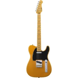 Donner DTL-600 Elektrisk Guitar inkl. taske (butterscotch blonde)