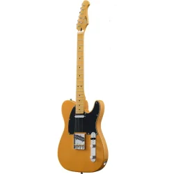 Donner DTL-600 Elektrisk Guitar inkl. taske (butterscotch blonde)