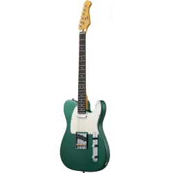 Donner DTL-600 Elektrisk Guitar inkl. taske (green metallic)