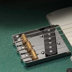 Donner DTL-600 Elektrisk Guitar inkl. taske (green metallic)