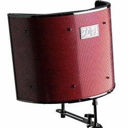 sE Electronics RF PRO Black Chrome 25th Anniversary Edition Reflektionsfilter &amp; B�rbar Vokalkabine