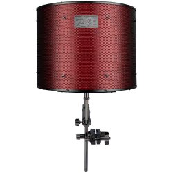 sE Electronics RF PRO Black Chrome 25th Anniversary Edition Reflektionsfilter &amp; B�rbar Vokalkabine