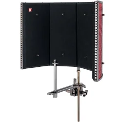 sE Electronics RF PRO Black Chrome 25th Anniversary Edition Reflektionsfilter &amp; B�rbar Vokalkabine