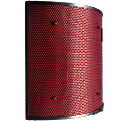 sE Electronics RF PRO Black Chrome 25th Anniversary Edition Reflektionsfilter &amp; B�rbar Vokalkabine