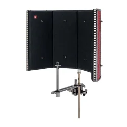 sE Electronics RF PRO Black Chrome 25th Anniversary Edition Reflektionsfilter &amp; B�rbar Vokalkabine