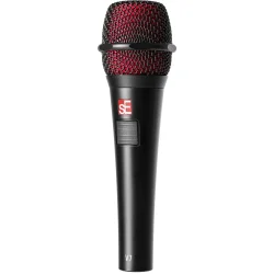 sE Electronics V7PTT Dynamisk Push To Talk Mikrofon m/indbygget pop-filter &amp; klik-fri t�nd/sluk knap