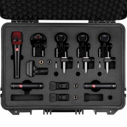 sE Electronics V-PACK Arena Black Tromme Mikrofoner Pakke inkl. kuffert