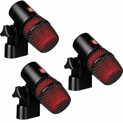 sE Electronics V-PACK Arena Black Tromme Mikrofoner Pakke inkl. kuffert