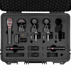 sE Electronics V-PACK Club Standard Tromme Mikrofoner Pakke inkl. kuffert