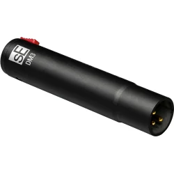 sE Electronics DM3 Black Aktiv In-line Direct DI Box m/Ultra-HiZ indgang