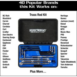 MusicNomad MN235 Premium Wrench Truss Rod S�t