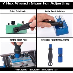 MusicNomad MN286 Pedal Vedligeholdelses S�t 