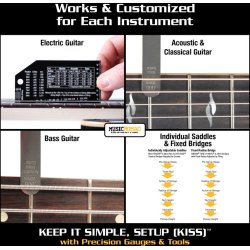 MusicNomad MN604 Precision Setup Gauge