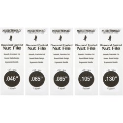 MusicNomad MN673 Electric Bass Nut File S�t