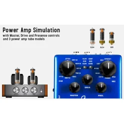 Nux Solid Studio I.R. &amp; Power Amp Simulator Forst�rker Simulator Guitar Pedal 