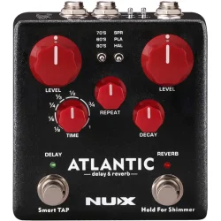 Nux Atlantic Delay &amp; Reverb Guitar Pedal 
