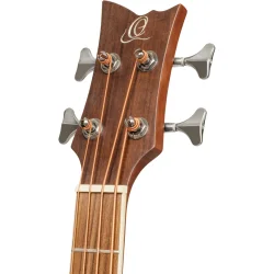 Ortega D7CE-4-L Venstreh�ndet 4-strenget Akustisk Bas m/mikrofon &amp; cutaway (Spruce/ Mahogany Natural)