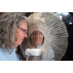 Meinl Sonic Energy GFOL24 Flower of Life Soundscape Gong (24'', 64 hZ) inkl. taske, k�ller &amp; tilbeh�r 