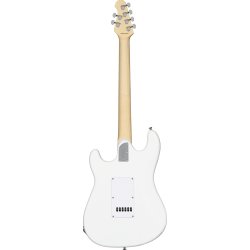 Sterling by Music Man CT20HSS-CVW Intro Series Cutlass Elektrisk Begynder Guitar (canvas white)
