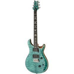 PRS SE Custom 24 - Quilt Turquoise Elektrisk Guitar 