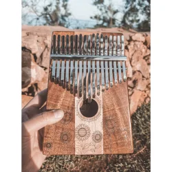 Meinl Sonic Energy KL1706H Lydhul Kalimba C Dur 17 Noder (Ahorn &amp; Akacie) inkl. tilbeh�r