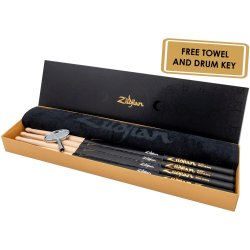 Zildjian SDSP247 DIP 5A Bundle Gave�ske m/gratis h�ndkl�de &amp; trommen�gle 