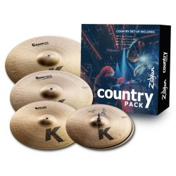 Zildjian K0801C Country (15/17/19/20) B�kken Pakke