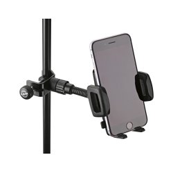K&M 19747 Smartphone-holder til montering p� stativ med op til �30 mm