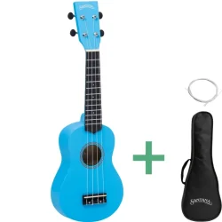 Santana U01 SBL Sopran Ukulele inkl. taske (satin bl�)