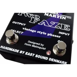 Carl Martin Two Faze Dobbelt Fhaseshiftn Guitar Effekt Pedal (designet af Holm Malmquist)