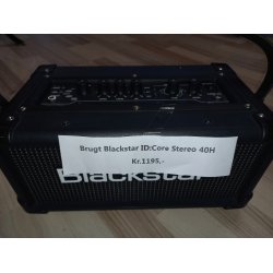 Brugt Blackstar ID:Core 40 Stereo Head El Guitar Top